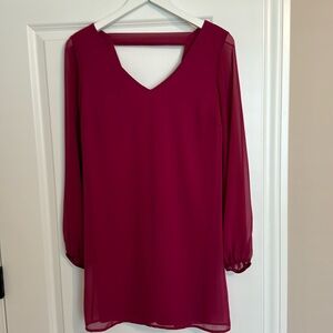 Charlotte Russell Burgundy Dress size Small